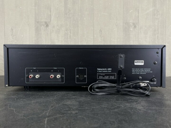 楽天市場】ジャンク品 Nakamichi 480 2Head Cassette Deck カセット 