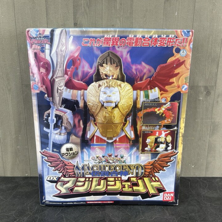 楽天市場】未開封保管品 バンダイ 魔法戦隊マジレンジャー 伝説合神DX 