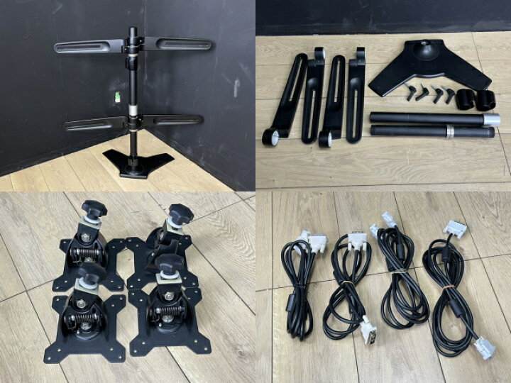 楽天市場】イイヤマ 21.5インチ 液晶モニター 4面 モニターアーム 