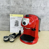 楽天市場】デロンギ エスプレッソマシン（カラーレッド）（家電）の通販