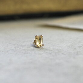 Cadre rect・classic 14KGFピアス※1個売り(片耳ずつ1個単位販売)