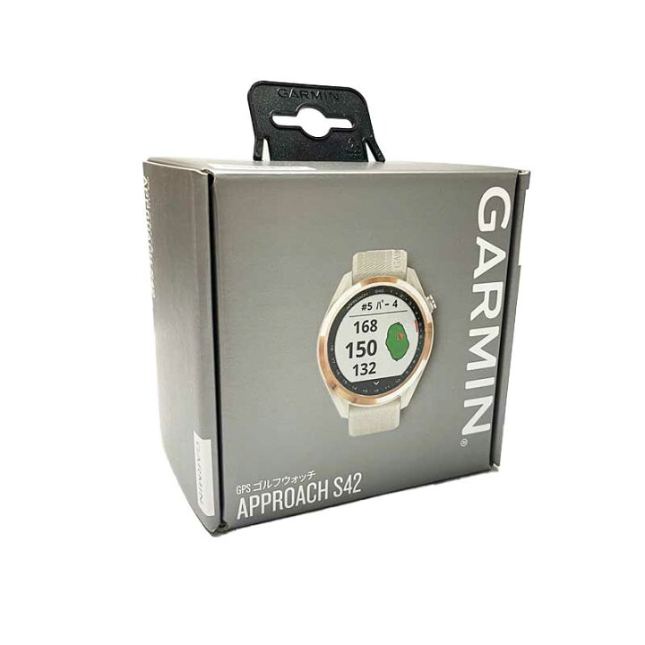 楽天市場】【新品】GARMIN ゴルフウォッチ Approach S42 ライトサンド 