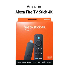 【新品】Amazon Alexa Fire TV Stick 4K 第2世代 ストリーミングメディアプレーヤー【ポスト投函便・代引き不可・メール便】
