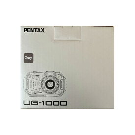 【新品】RICOH リコー アウトドアカメラ PENTAX WG-1000 グレー