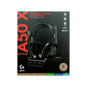 �y�V�i�zlogicool ���W�N�[�� �Q�[�~���O�w�b�h�Z�b�g�{�x�[�X�X�e�[�V���� A50XBK ASTRO A50 X LIGHTSPEED �u���b�N
