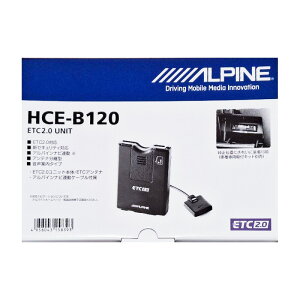 �y�V�i�zALPINE �A���p�C�� ETC2.0 �ԍڊ� HCE-B120