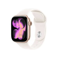 【新品】Apple アップル Watch Series 11 GPSモデル 42mm MEU04J/A ローズゴールド スポーツバンド