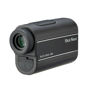 【新品】Shot Navi ショットナビ ゴルフ レーザー距離計 ACCURA GR ブラック