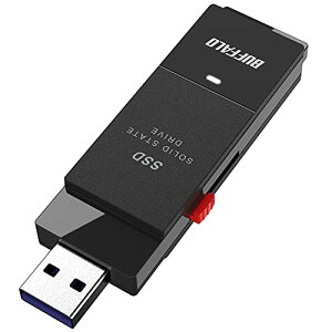 �y�V�i�zBUFFALO �o�b�t�@���[�O�t���|�[�^�u��SSD 2TB �yPS5/PS4 ����m�F�ρz SSD-SCT2.0U3BA/N USB 3.2(Gen 2)�Ή�
