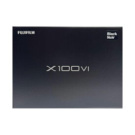 【新品】FUJIFILM フジフィルム カメラ X100VI ブラック