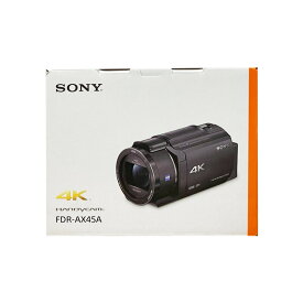 【土日祝発送】【新品】SONY ソニー ビデオカメラ 64GBメモリー内蔵 FDR-AX45A ブロンズブラウン