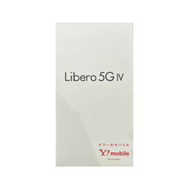 【新品】ZTE Libero 5G IV A302ZT Y!mobile版 128GB ブルー SIMロック解除品