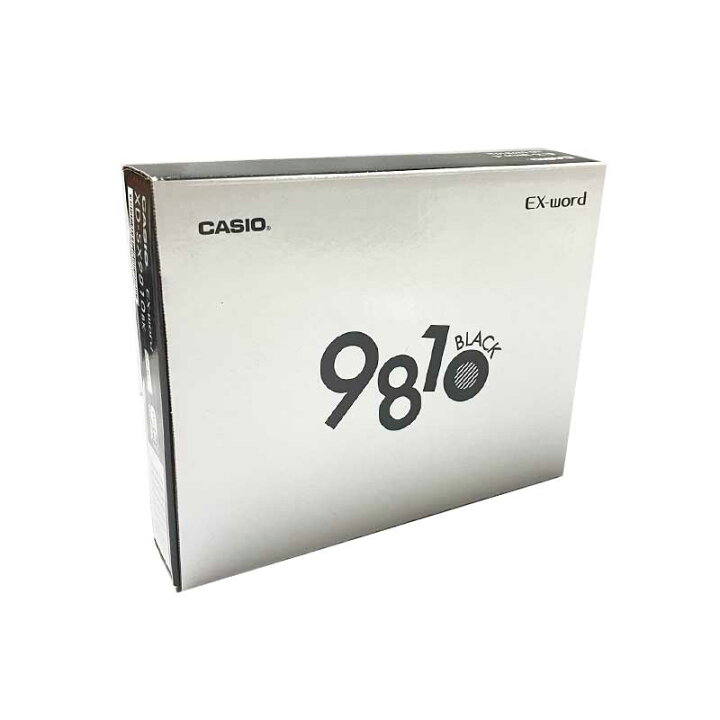 CASIO XD-9810 電子辞書 ブラック（美品】CASIO カシオ 電子辞書 