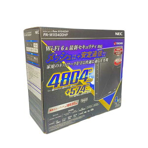 �y�y���j�����z�y�V�i�zNEC �G�k�C�[�V�[ Wi-Fi���[�^�[ Aterm(�G�[�^�[��) PA-WX5400HP
