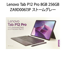 【土日祝発送】【新品】Lenovo レノボ Tab P12 Pro 8GB 256GB ZA9D0067JP ストームグレー