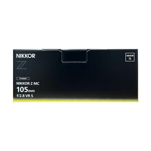 �y�V�i�zNIKKOR �j�R�� Z MC 105mm f/2.8 VR S