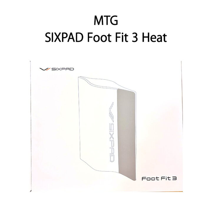 楽天市場】【新品】MTG EMS運動器 SIXPAD Foot Fit 3 Heat シックス 