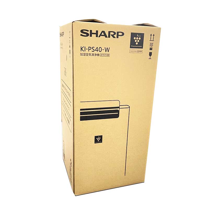 楽天市場】【新品】SHARP シャープ 加湿空気清浄機 KI-PS40 ホワイト