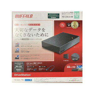 �y�y���j�����z�y�V�i�zBUFFALO �O�t��HDD �u���b�N 6TB HD-LE6U3-BB