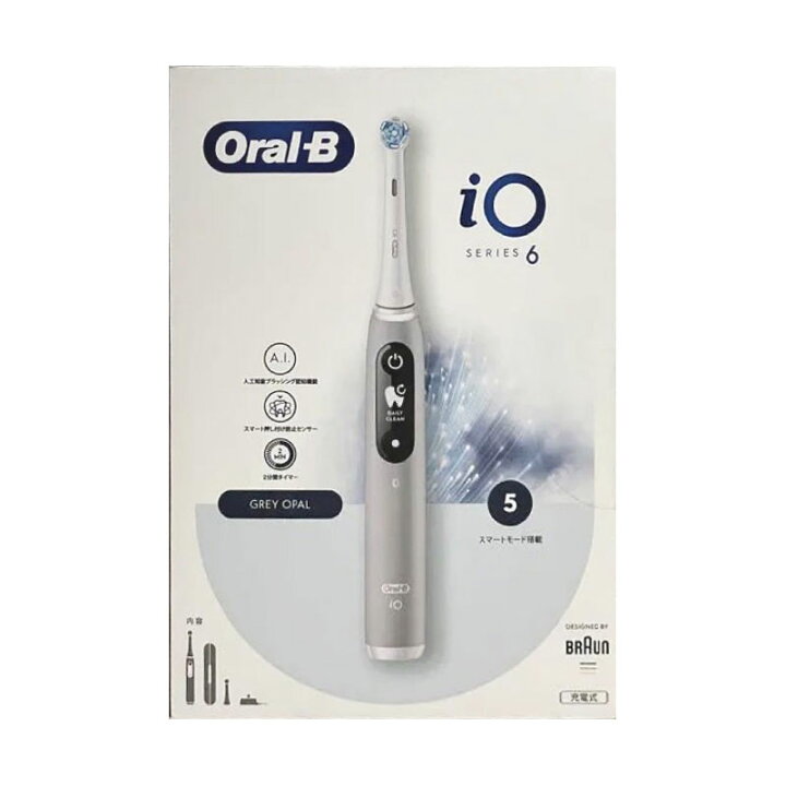楽天市場】【新品】BRAUN ブラウン 電動歯ブラシ オーラルB iO6 