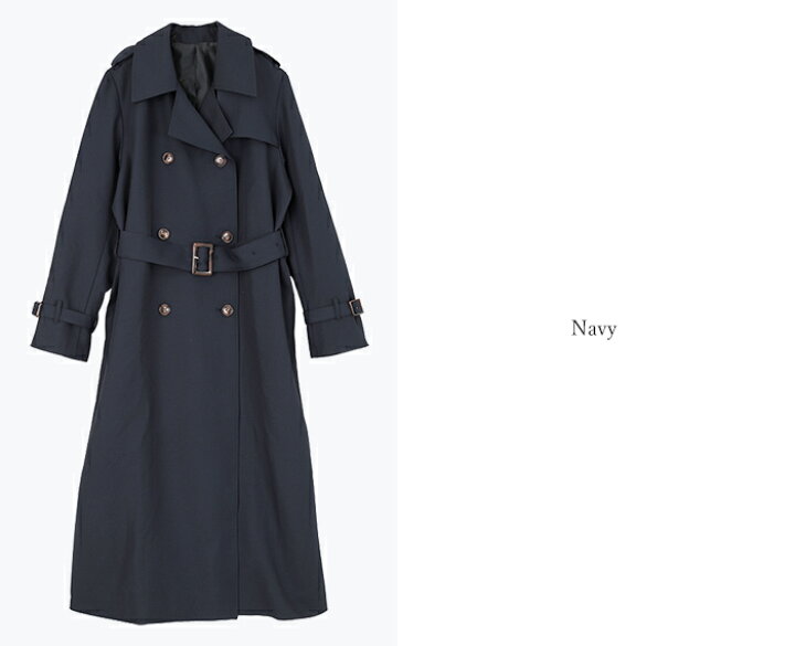 楽天市場】【店内全品20％OFFクーポン】3/27 1:59まで□ダブルトレンチ  