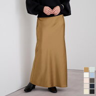 【店内全品20％OFFクーポン】6/11 1:59まで■サテンマーメイドマキシスカート ボトムス レディース スカ…