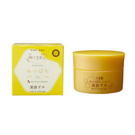花蜜精みつばちハニー 美容ゲル オールインワンジェル 100g 日本製 無香料 無着色 無鉱物油 スパチュラ付 ハチミツ アルガンオイル 配合 オレンジ精油の香り 弱酸性 乾燥肌 化粧水 乳液 美容液 化粧下地 フェニックス