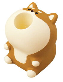 ペンスタンド はらぺこあにまる ペン立て ペンホルダー ペンケース デコレ ギフト プレゼント 雑貨 動物 みけねこ うさぎ しばいぬ かえる 可愛い シュール