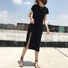 楽天市場 スリット サイズ S M L 4l ワンピース レディースファッション の通販 楽天市場 スリット サイズ S M L 4l ワンピース レディースファッション の通販