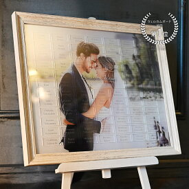 《お急ぎ相談可能》NEW 100人まで対応可！【写真で作る 結婚証明書 ゲスト参加型 アンティークホワイトフレーム】送料無料 大人数 ウェディング wedding 結婚式 ウェルカムスペース ウェルカムボード 結婚準備 ウェディング小物 記念日 シンプル おしゃれ 寄付者 芳名板