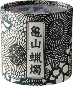 カメヤマ 亀山五色蝋燭 約300本入り ローソク 約10分 筒箱