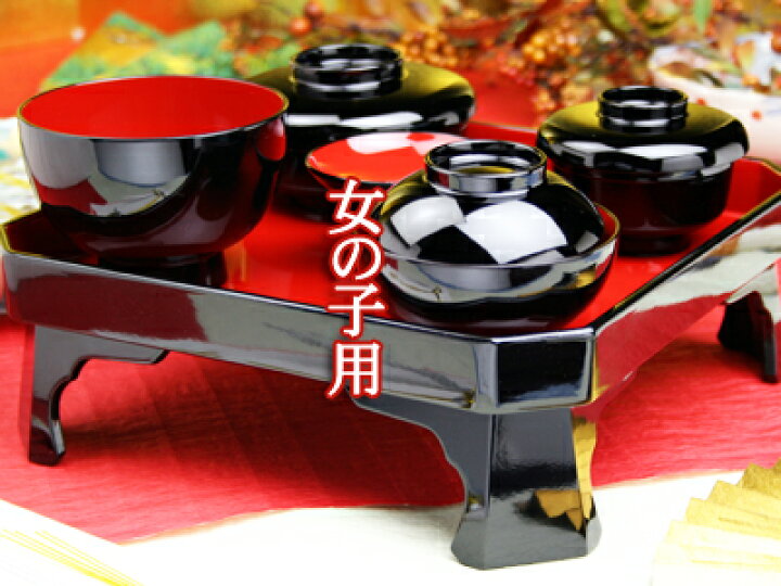 レンタル] 男の子用 お食い初め 食器セット（かわいいベビー袴付き）の宅配レンタル - Rentio[レンティオ] 【レンタル】お食い初め膳食器セット男の子用　レンタル<br>【木曽の漆器よし彦】