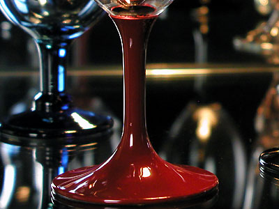 漆器のワイングラス ワイングラス漆塗り ブランド激安セール会場 評判 赤 木曽の漆器よし彦