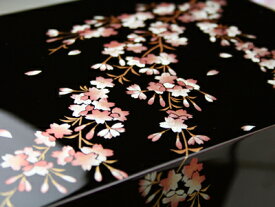 桜のレターボックス　【木曽の漆器よし彦】