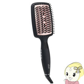 【在庫処分】macros マクロス ダブルイオニックアイロンブラシ オートオフ機能 温度設定 360°回転式コード 簡単 MEBL-94【/srm】