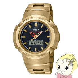 【期間限定クーポン発行 6/4 20時~6/5中迄】G-SHOCK カシオ CASIO ジーショック AWM-500 フルメタル ゴールド×ブラック AWM-500GD-9AJF【/srm】