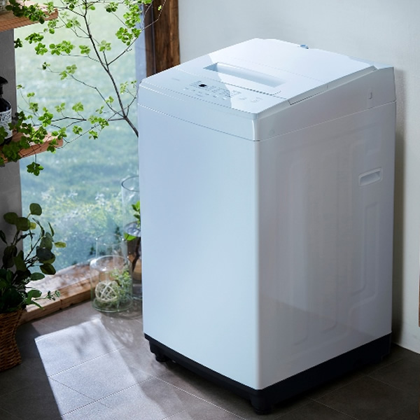 アイリスオーヤマ 全自動洗濯機 6.0kg IAW-T605WL-W ホワイト | www