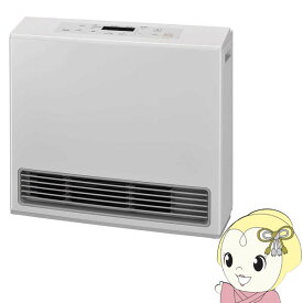 【在庫限り】リンナイ　ガスファンヒーター RC-U5801PE-WH 都市ガス・13A用 木造15畳/鉄筋21畳まで ホワイト おしゃれ エコ機能 スポット暖房【/srm】