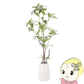 【最大4000円OFFクーポン発行 4/24 20時~4/25 23:59迄】観葉植物 フェイクグリーン ギンモクセイ おしゃれ セラミックポット