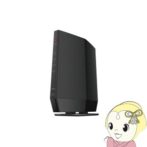 y݌ɂzLAN[^[ Wi-Fi 6 Ή obt@[ BUFFALO ubN WSR-5400AX6P-BKy/srmz
