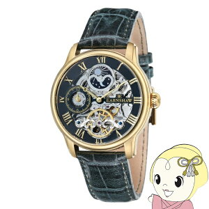 y11/1Gg[œXSiőP7{zEARNSHAW A[VE Yrv ES-8006-09 LONGITUDE MIDNIGHT GREEN  XPg vxg 44mm Kiy/srmz