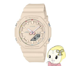 【あす楽】【在庫僅少】【最大4000円OFFクーポン発行 4/24 20時~4/25 23:59迄】カシオ CASIO 腕時計 G-SHOCK WOMEN アナデジ 「ITZY」コラボレーションモデル GMA-P2100IT-4AJR ピンクベージュ レディースウォッチ 小型【/srm】