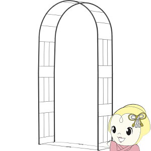 タカショー クライミングアーチ リーフ GSTR-RC07 アーチ バラ クレマチス 誘引 つる性 ガーデニング 庭【/srm】