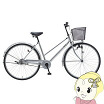 楽天市場】通学用自転車 シルバーの通販