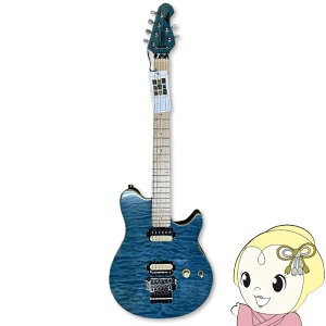 �y�݌ɂ���z�G���L�M�^�[ MUSICMAN Sterling by Musicman AX40-TBL-M Trans Blue AX40-TBL-M�y/srm�z