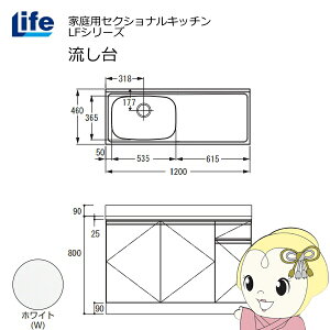 yߋE̔zƒpZNViLb` LFV[Y Ct   s460mm zCg LFNS-120-W-Ly/srmz