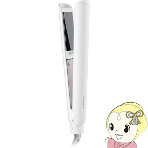 【期間限定クーポン発行】コンパクトストレートアイロン 髪への摩擦が少なく傷みにくい パナソニック Panasonic ホワイト EH-HV2B-W 海外対応【/srm】