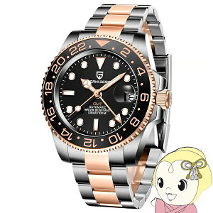 y11/10͊ԌN[|szrv Y PAGANI DESIGN PD-1662  GMTj 40mm t\ 10Ch ubN/[YS[h Rr pK[jfUCy/srmz