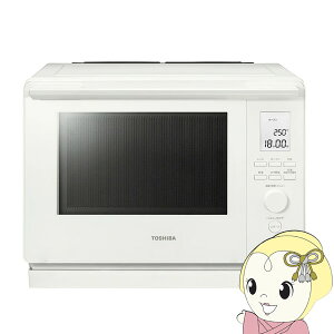 �ȈՃX�`�[���I�[�u�������W ���� TOSHIBA 30L �~���L�[�z���C�g �Ηq�h�[�� �p�M���X�`�[���I�[�u�������W ER-D100B-W�y/srm�z