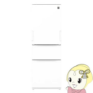 [�\�� ��1-2�T�Ԉȍ~]�①�Ɂy�W���ݒu��zSHARP �V���[�v 374L 3�h�A �V���L�[�}�b�g�z���C�g SJ-PW37R-W�yKK9N0D18P�z